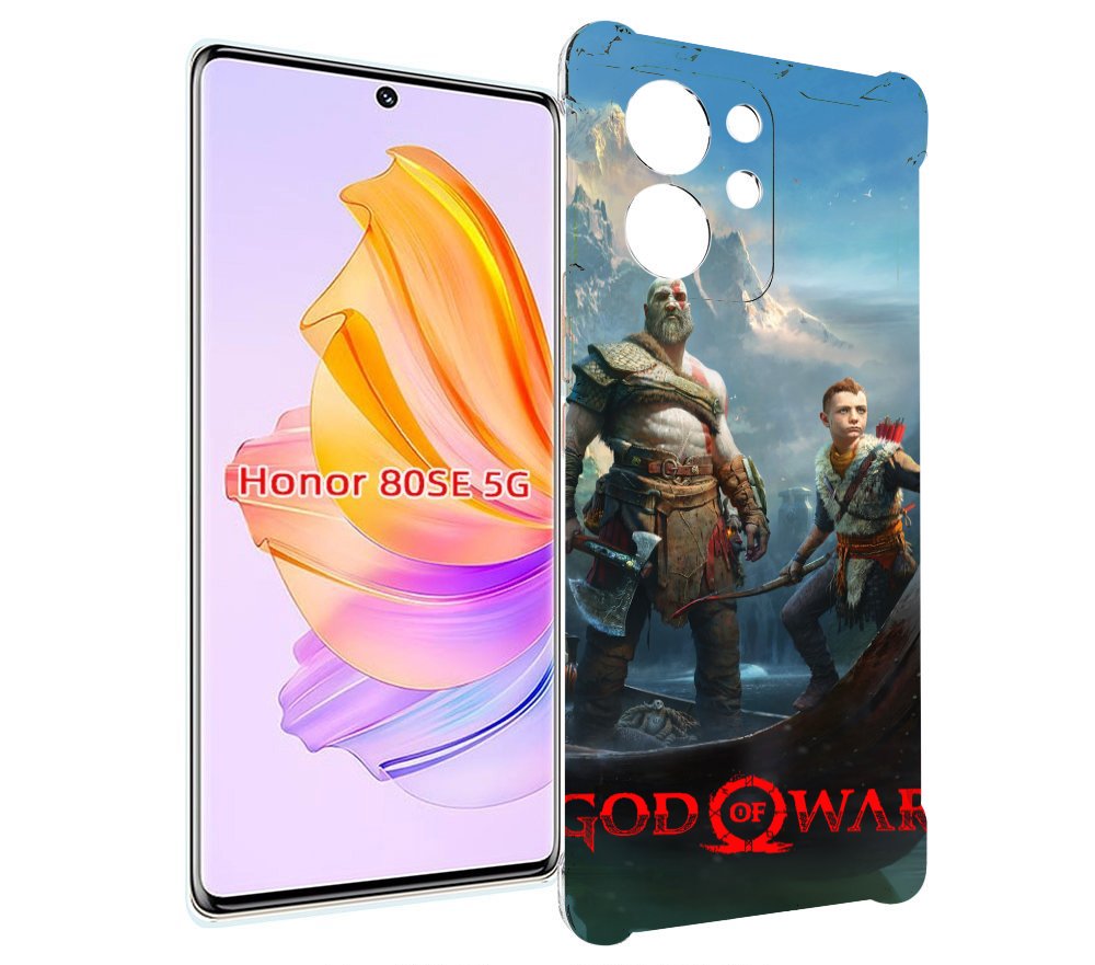 

Чехол MyPads God Of War Кратос Атрей для Honor 80 SE, Прозрачный, Tocco