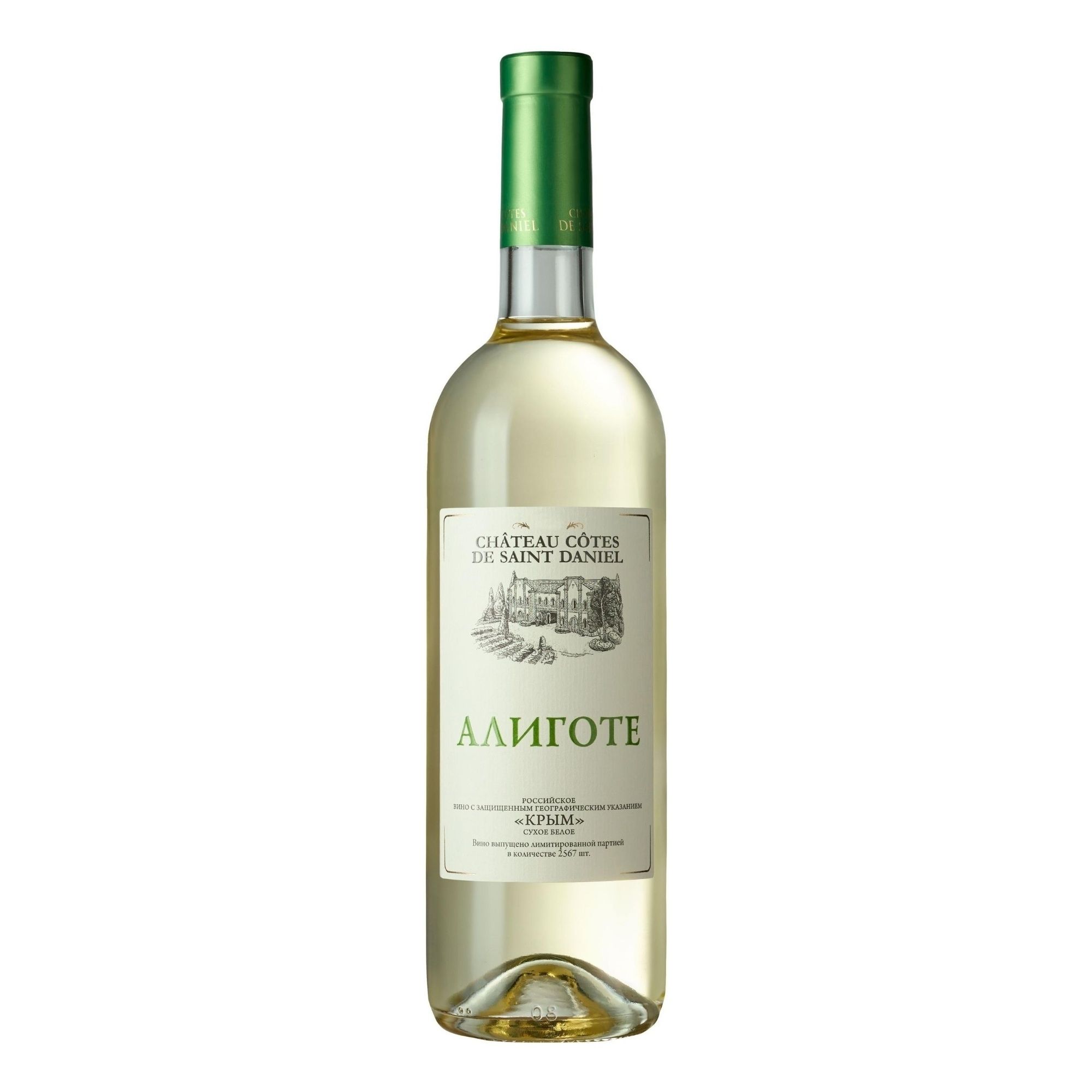 

Вино Chateau Cotes de Saint Daniel Алиготе белое сухое 750 мл Россия
