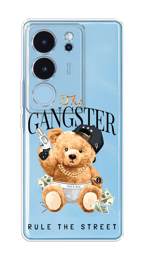 

Чехол на Vivo V29 "The Gangster", Бежевый;серый;черный, 269350-1