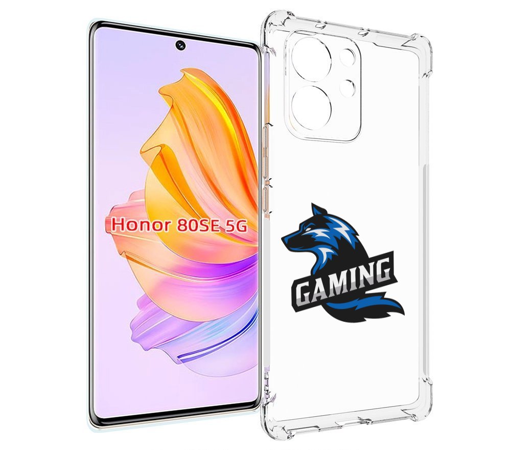 

Чехол MyPads Gaming мужской для Honor 80 SE, Прозрачный, Tocco