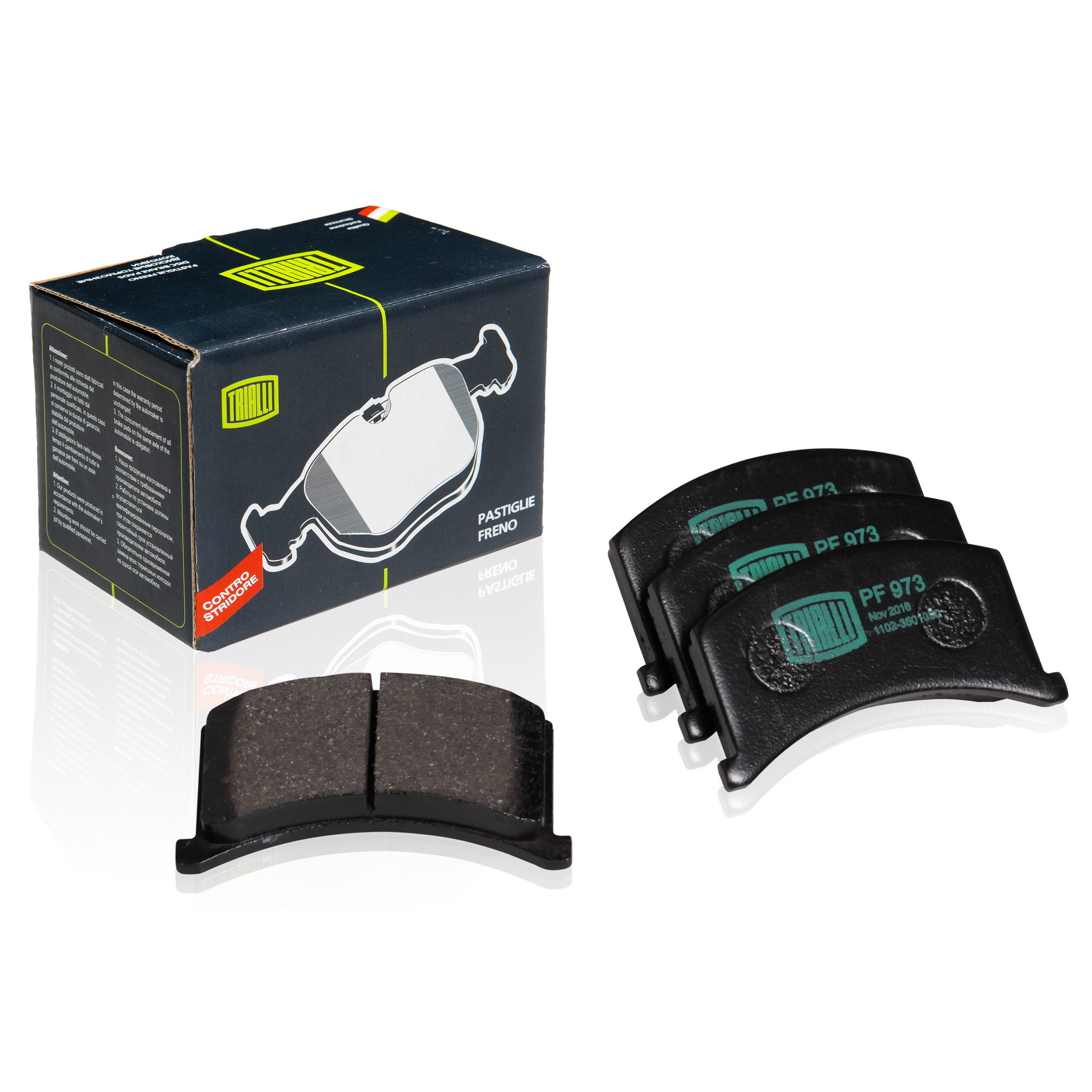 

Тормозные колодки Trialli pf973