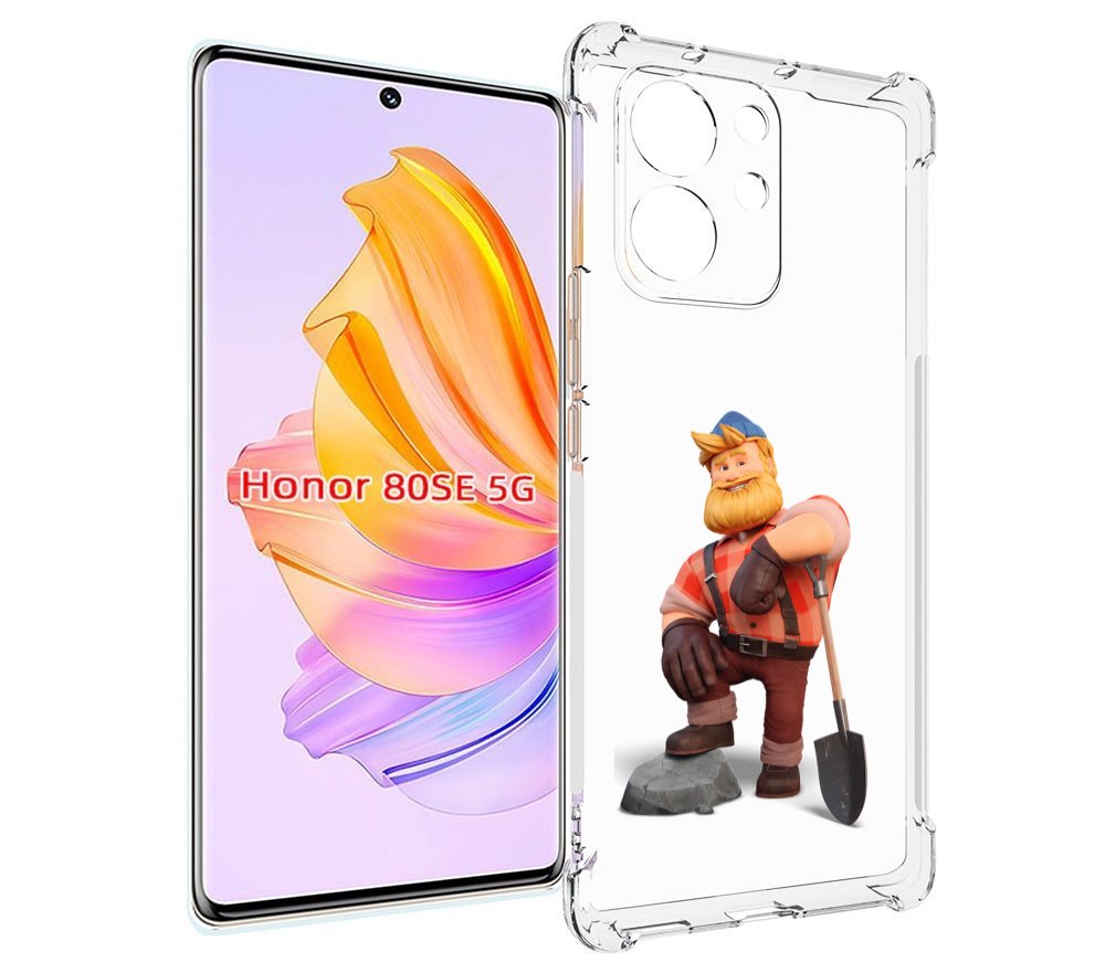 

Чехол MyPads FarmVille-2 для Honor 80 SE, Прозрачный, Tocco