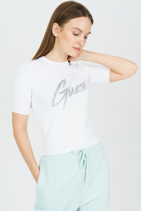 

Джемпер женский Guess W1RR85Z2NQ0TWHT белый 48, W1RR85Z2NQ0TWHT