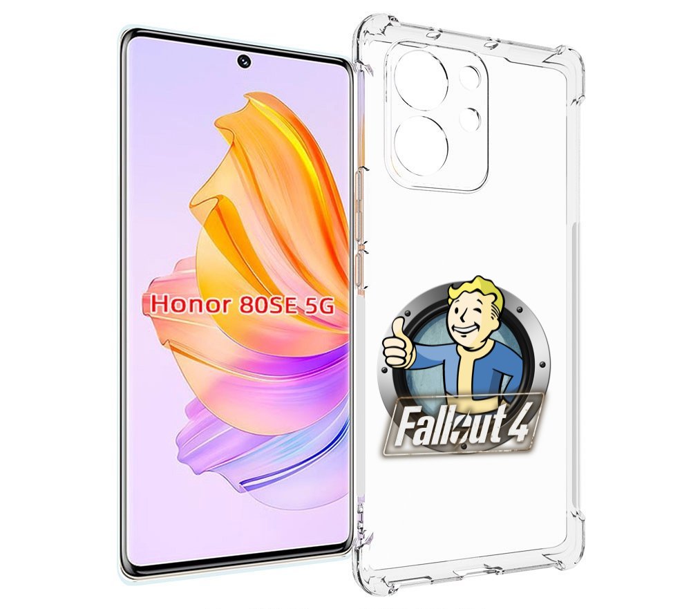 

Чехол MyPads Fallout-4 для Honor 80 SE, Прозрачный, Tocco