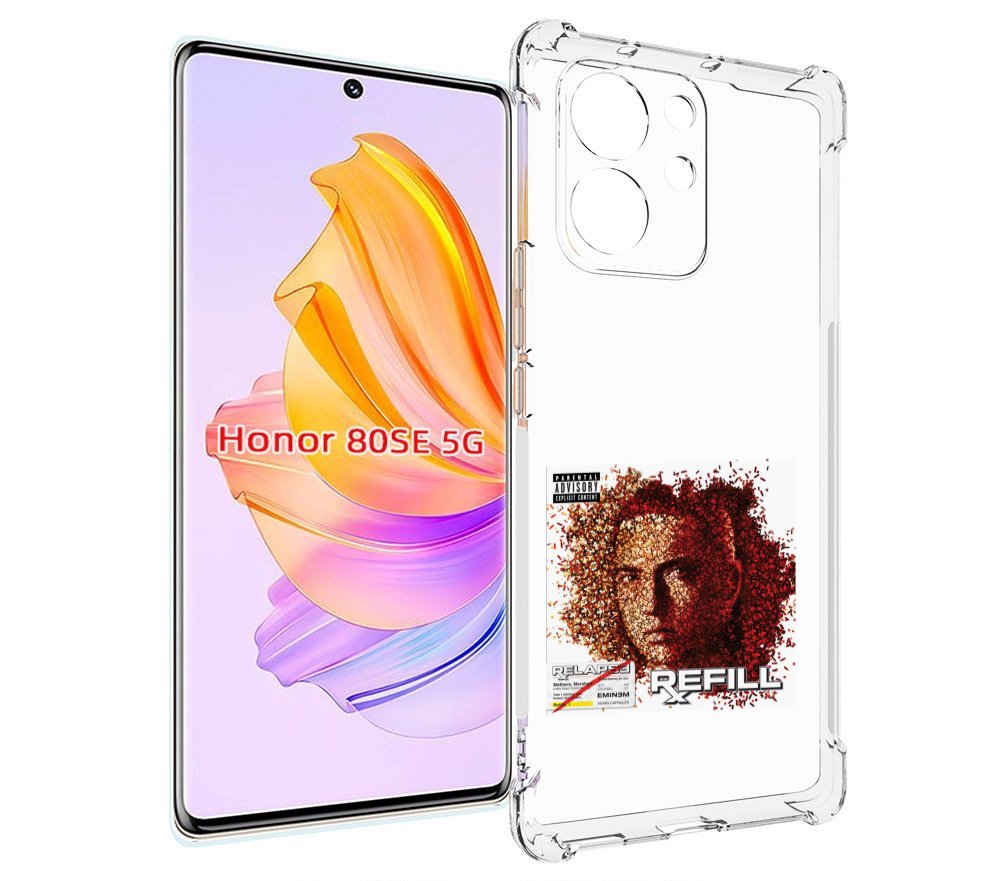 

Чехол MyPads Eminem RELAPSE, REFILL для Honor 80 SE, Прозрачный, Tocco