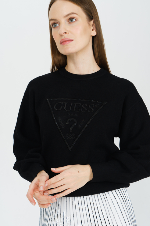 

Джемпер женский Guess черный, W1RR0HZ26I0JBLK