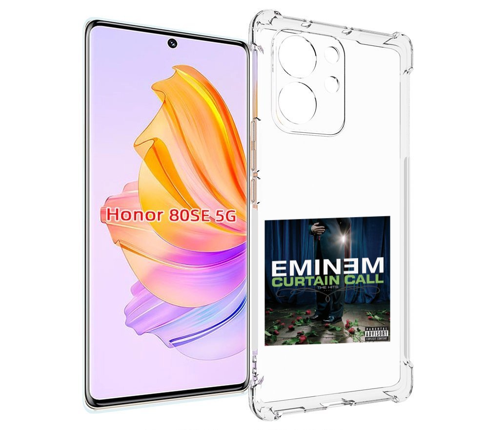 

Чехол MyPads Eminem CURTAIN CALL, THE HITS для Honor 80 SE, Прозрачный, Tocco