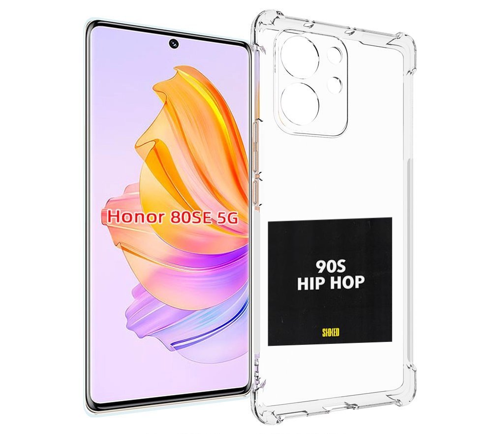 

Чехол MyPads Eazy-E 90S Hip Hop для Honor 80 SE, Прозрачный, Tocco
