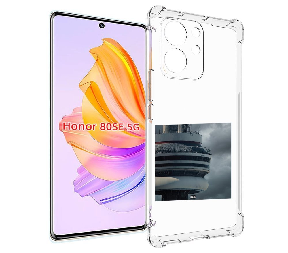 

Чехол MyPads Drake - Views для Honor 80 SE, Прозрачный, Tocco