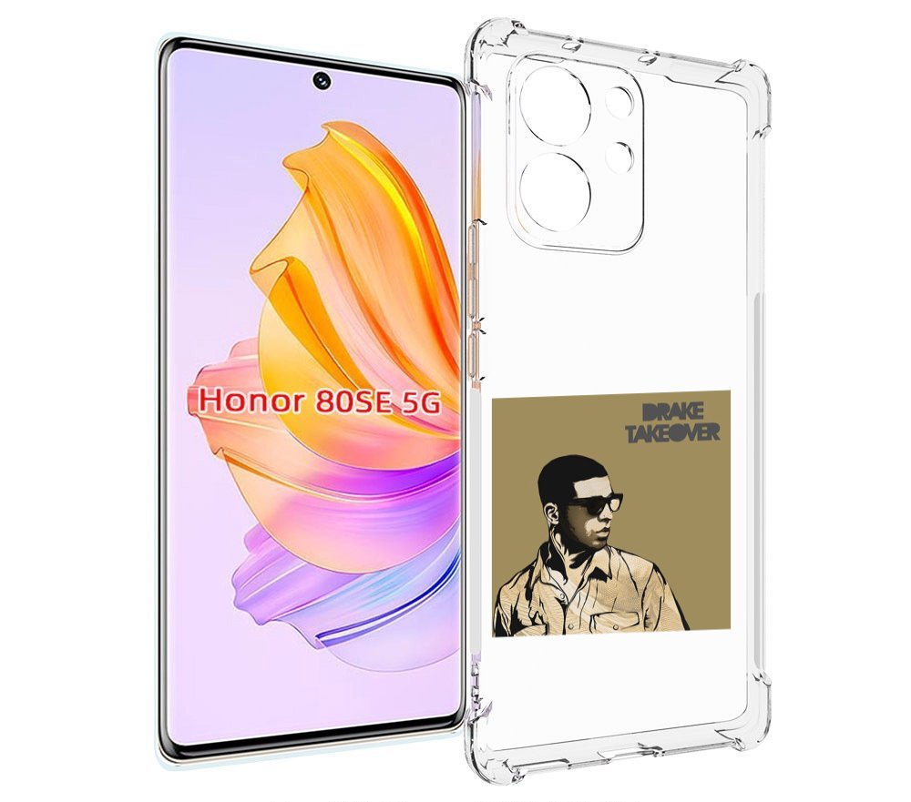 

Чехол MyPads Drake - Takeover для Honor 80 SE, Прозрачный, Tocco