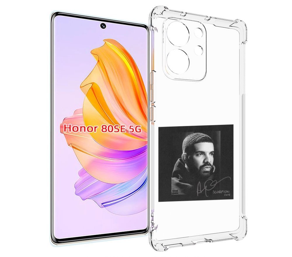 

Чехол MyPads Drake - Scorpion для Honor 80 SE, Прозрачный, Tocco