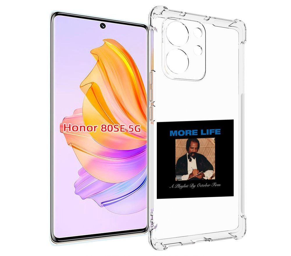 

Чехол MyPads Drake - More Life для Honor 80 SE, Прозрачный, Tocco