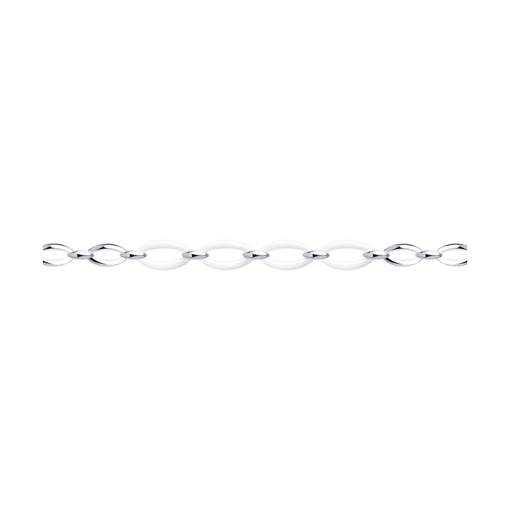 

Браслет из серебра с керамикой р.  Diamant 94-150-01372-2, 94-150-01372-2