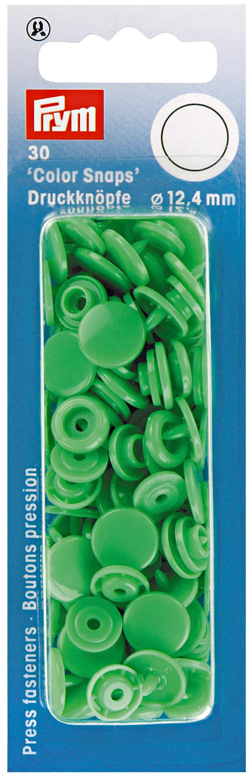 

Кнопка Prym 393114 Color Snaps, диаметр 12,4 мм, светло-зеленый, 30 шт