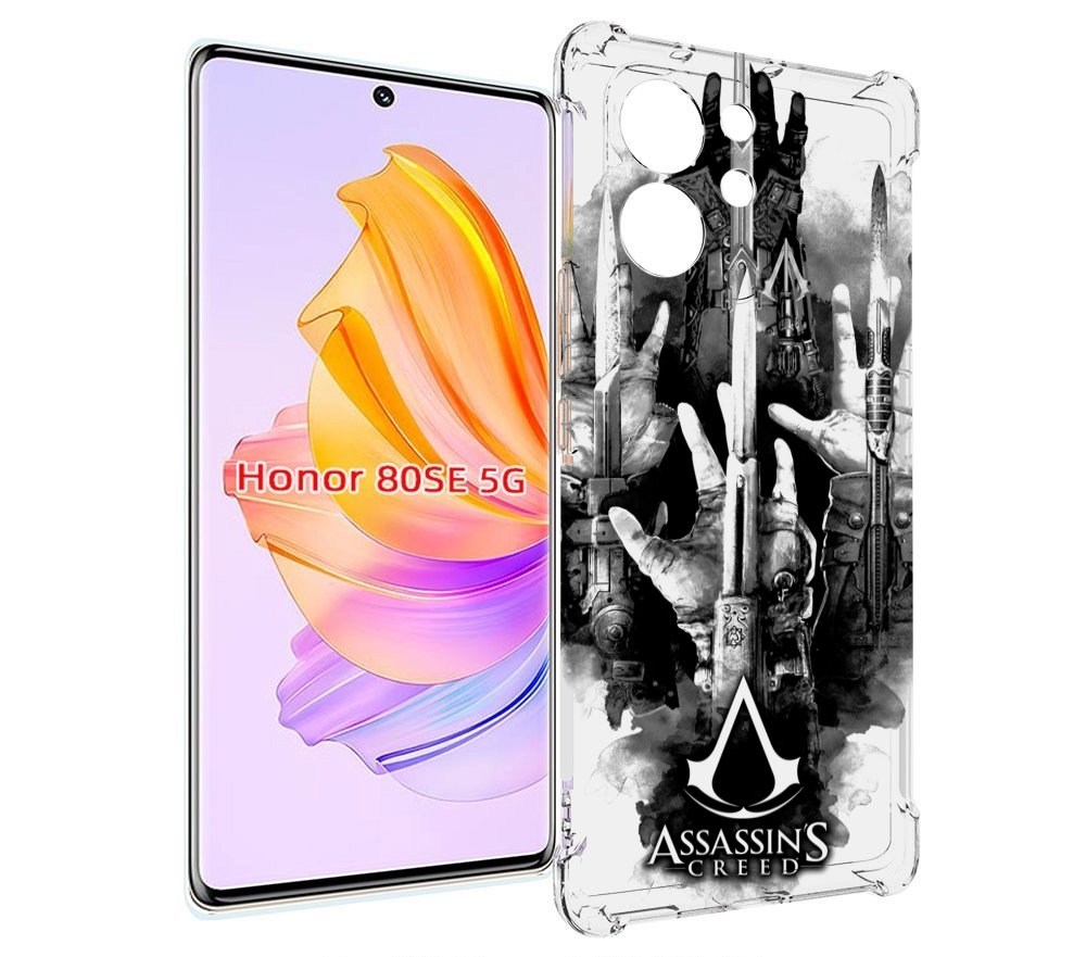 

Чехол MyPads Assassin's Creed скрытый клинок для Honor 80 SE, Прозрачный, Tocco