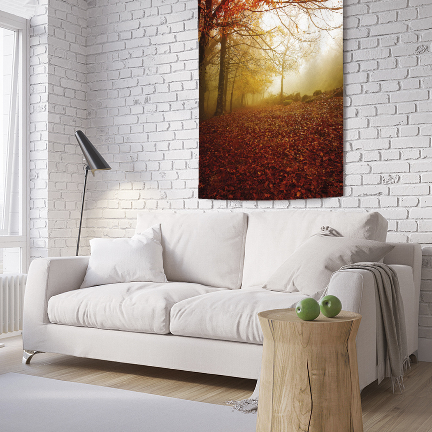 

Вертикальное фотопанно на стену JoyArty Поздняя осень 100x150 см, Поздняя осень