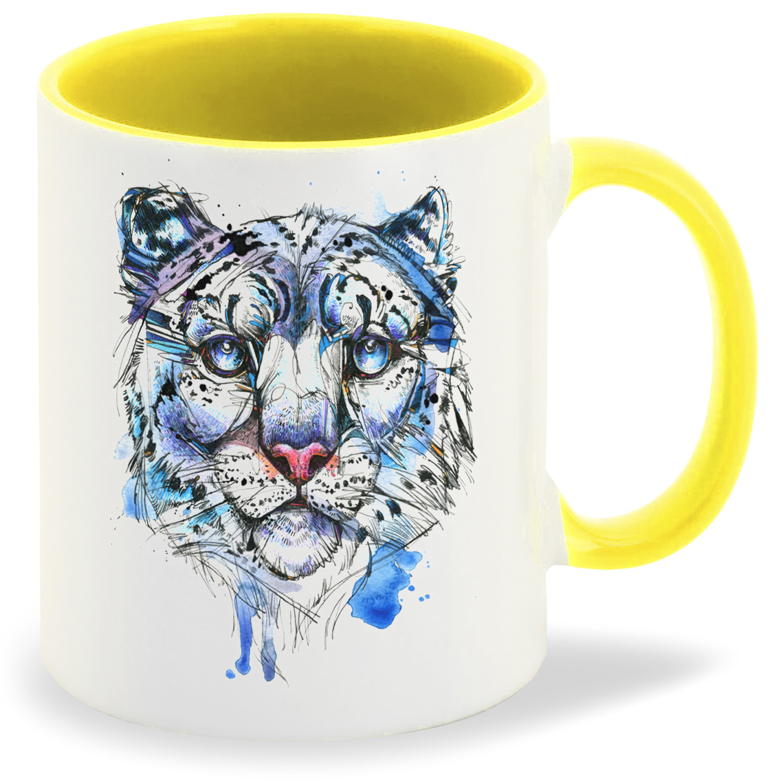 

Кружка CoolPodarok Тигр рисунок карандашем арт