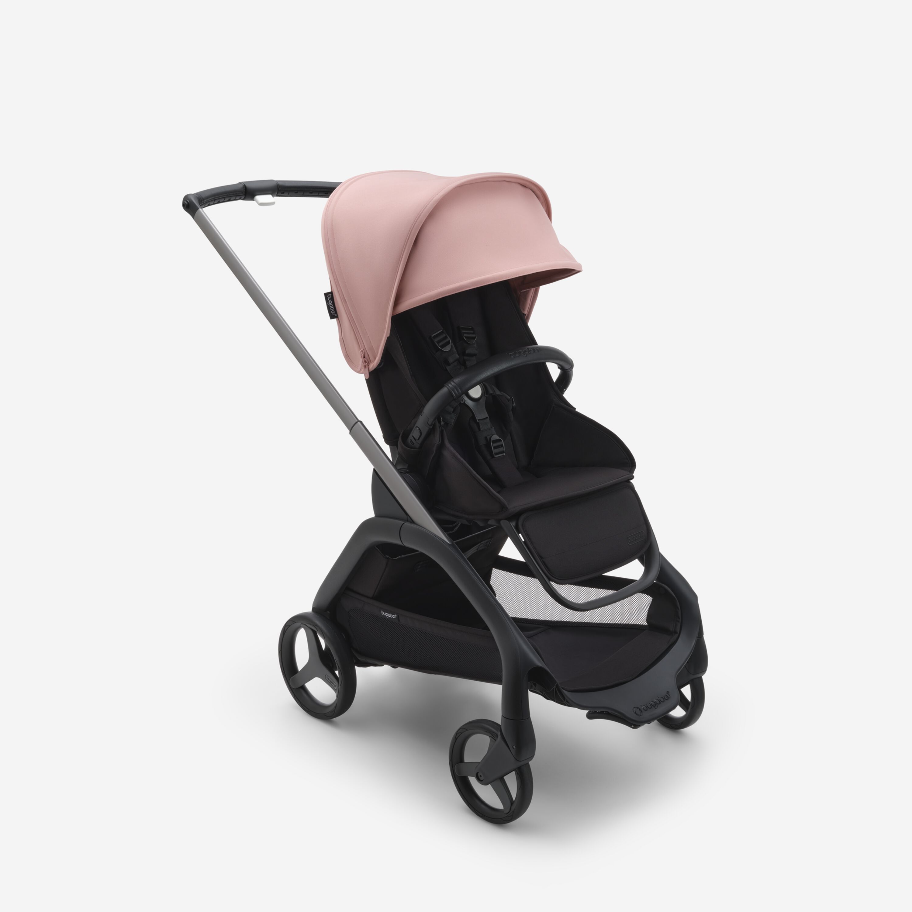 Коляска прогулочная Bugaboo Dragonfly Graphite/Midnight Black/Morning pink