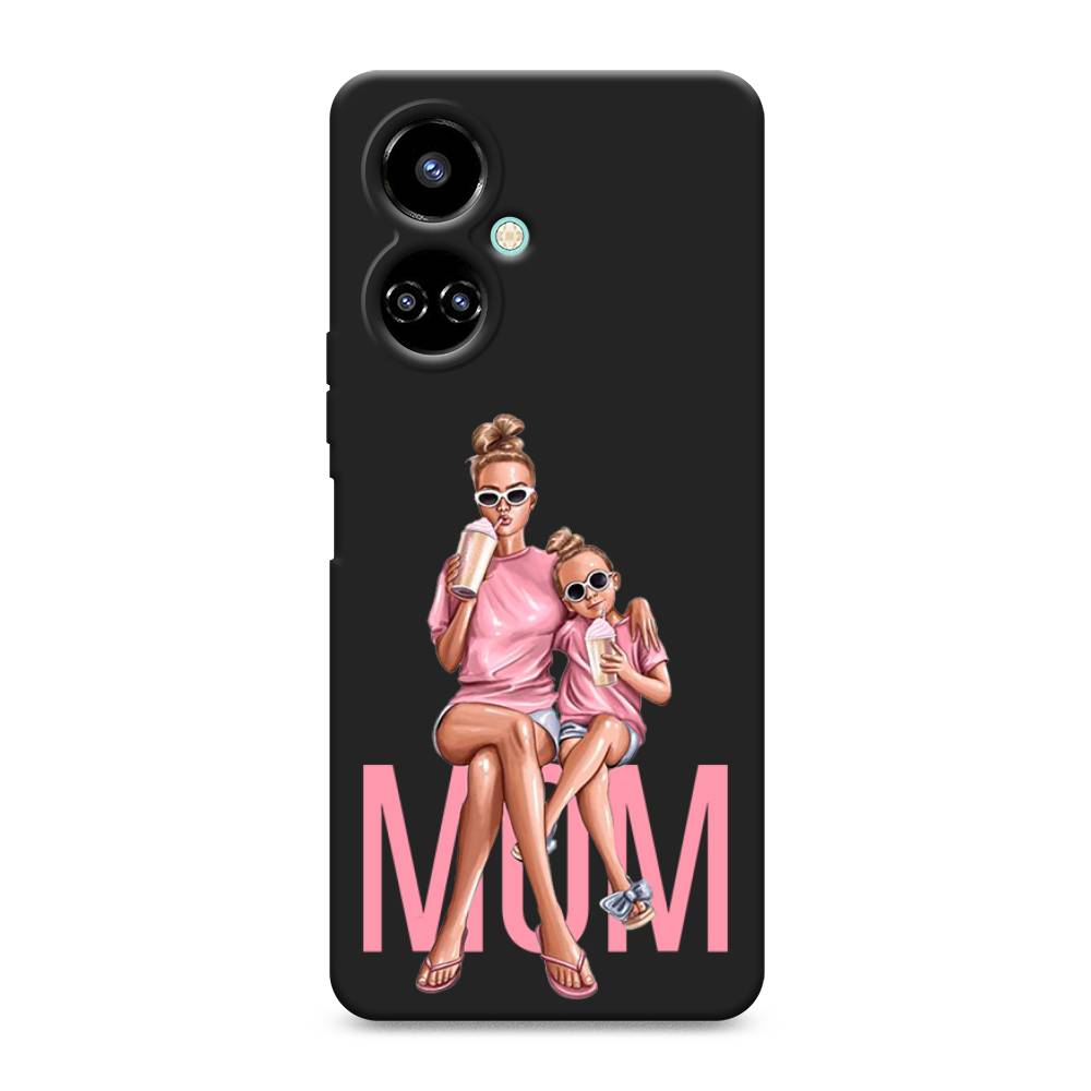 

Чехол Awog 301652-1 для Tecno Camon 19, Camon 19 Pro "Lovely mom", Бежевый;розовый;прозрачный, 301652-1