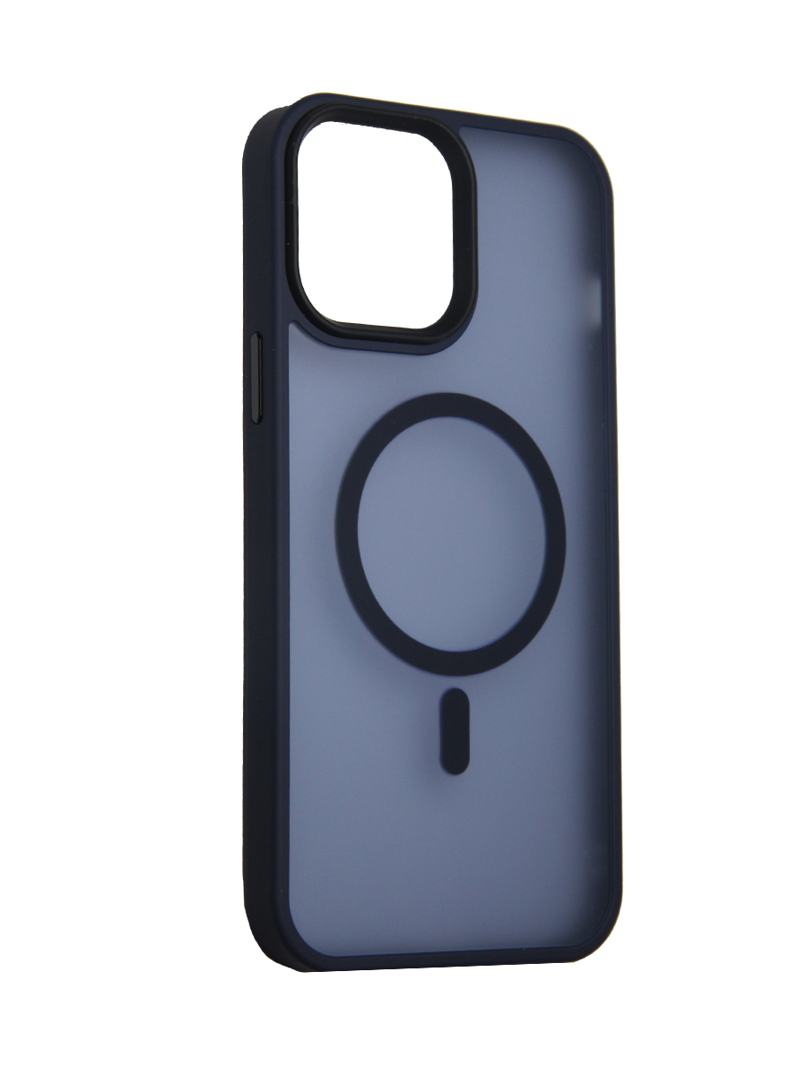 

Чехол My Choice для iPhone 12/12 Pro ) магнитный, совместимый с MagSafe, темно-синий, iPhone 12/12 Pro