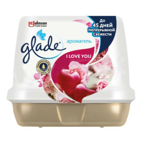 фото Освежитель воздуха glade i love you гелевый 180 г