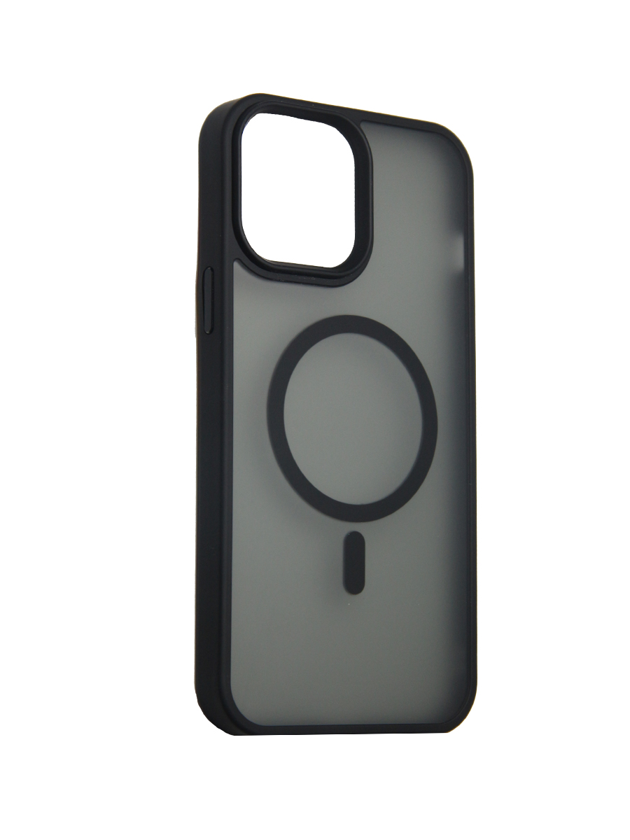 

Чехол My Choice для iPhone 12/12 Pro магнитный, совместимый с MagSafe, черный, iPhone 12/12 Pro
