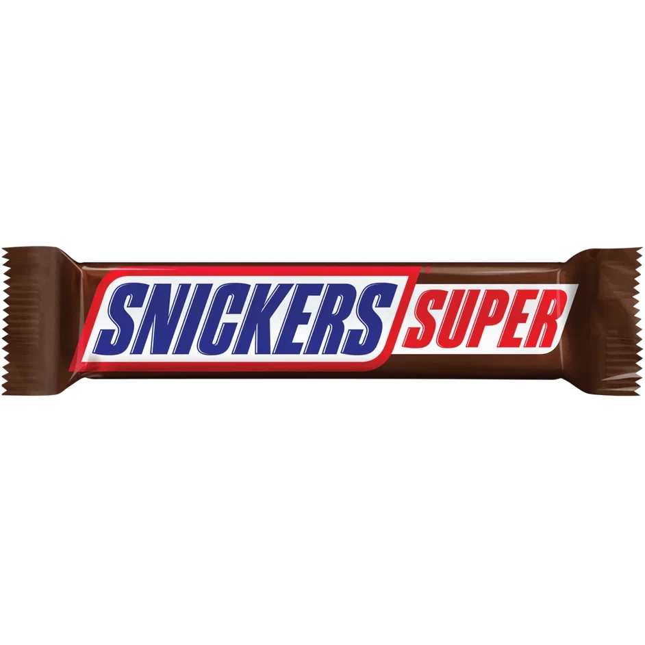 фото Шоколадный батончик snickers super 80 г