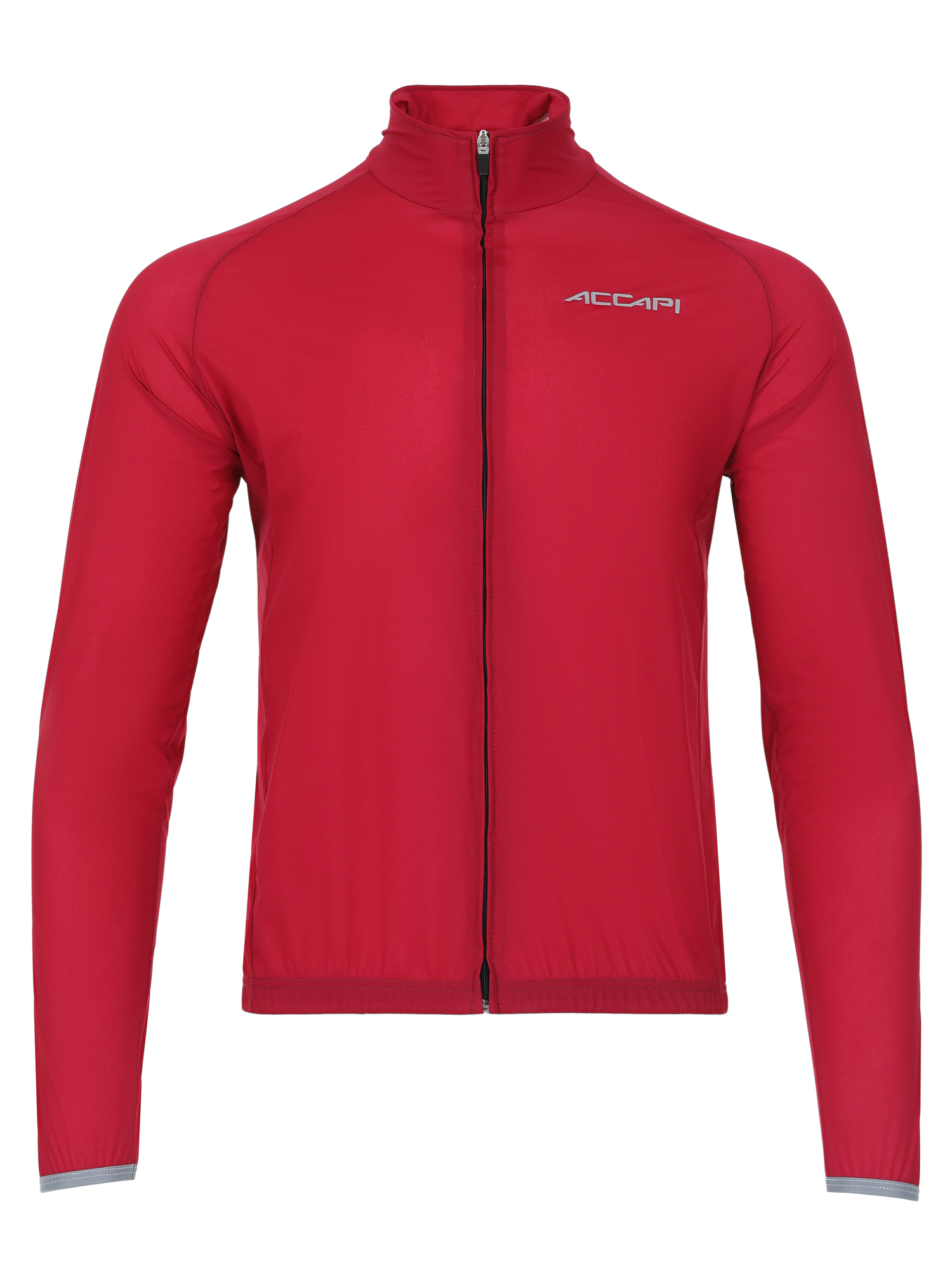 Куртка мужская Wind/Waterproof Jacket Full Zip M бордовая S Accapi. Цвет: бордовый