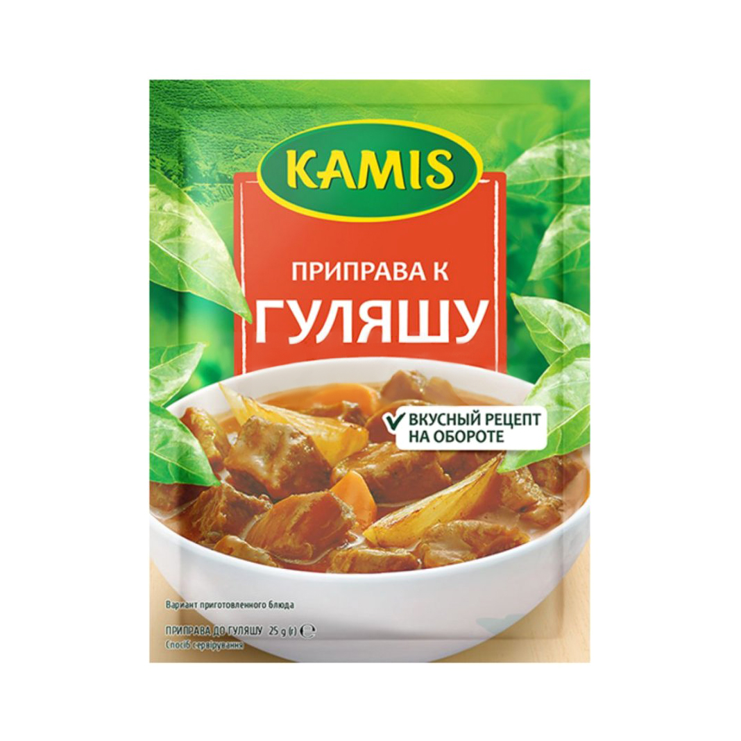 

Приправа для гуляша Kamis 25 г