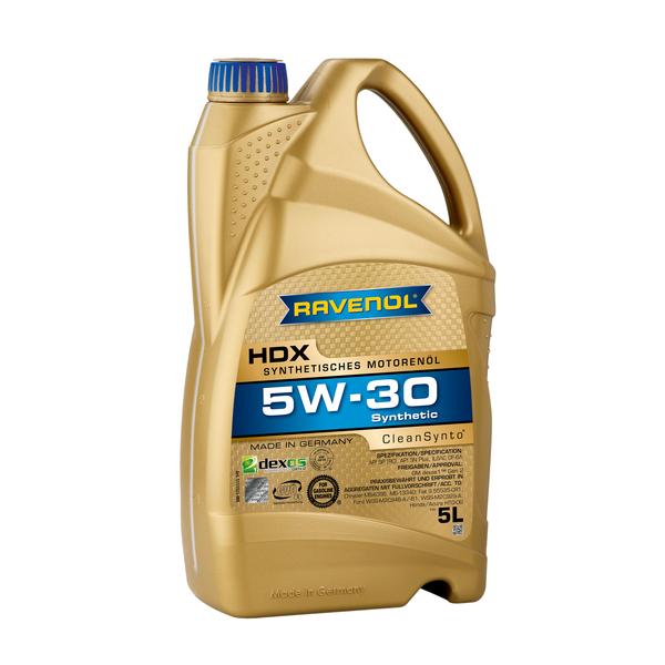 фото Моторное масло ravenol hdx 5w30 5 л