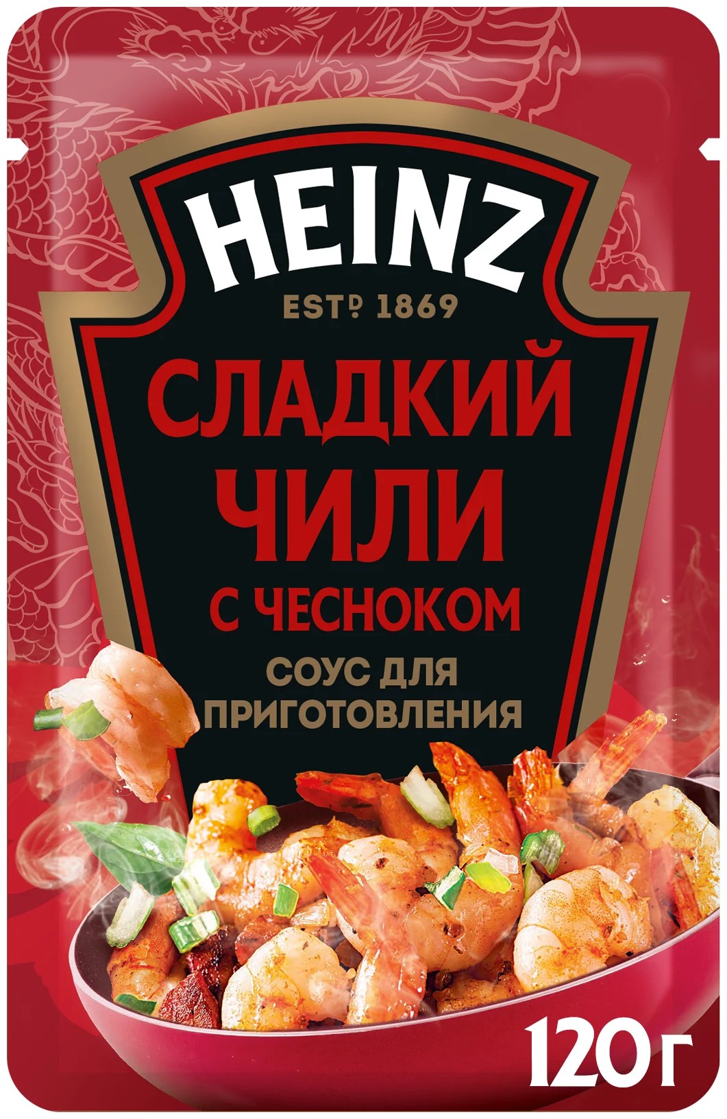 фото Соус heinz сладкий чили с чесноком 120 г