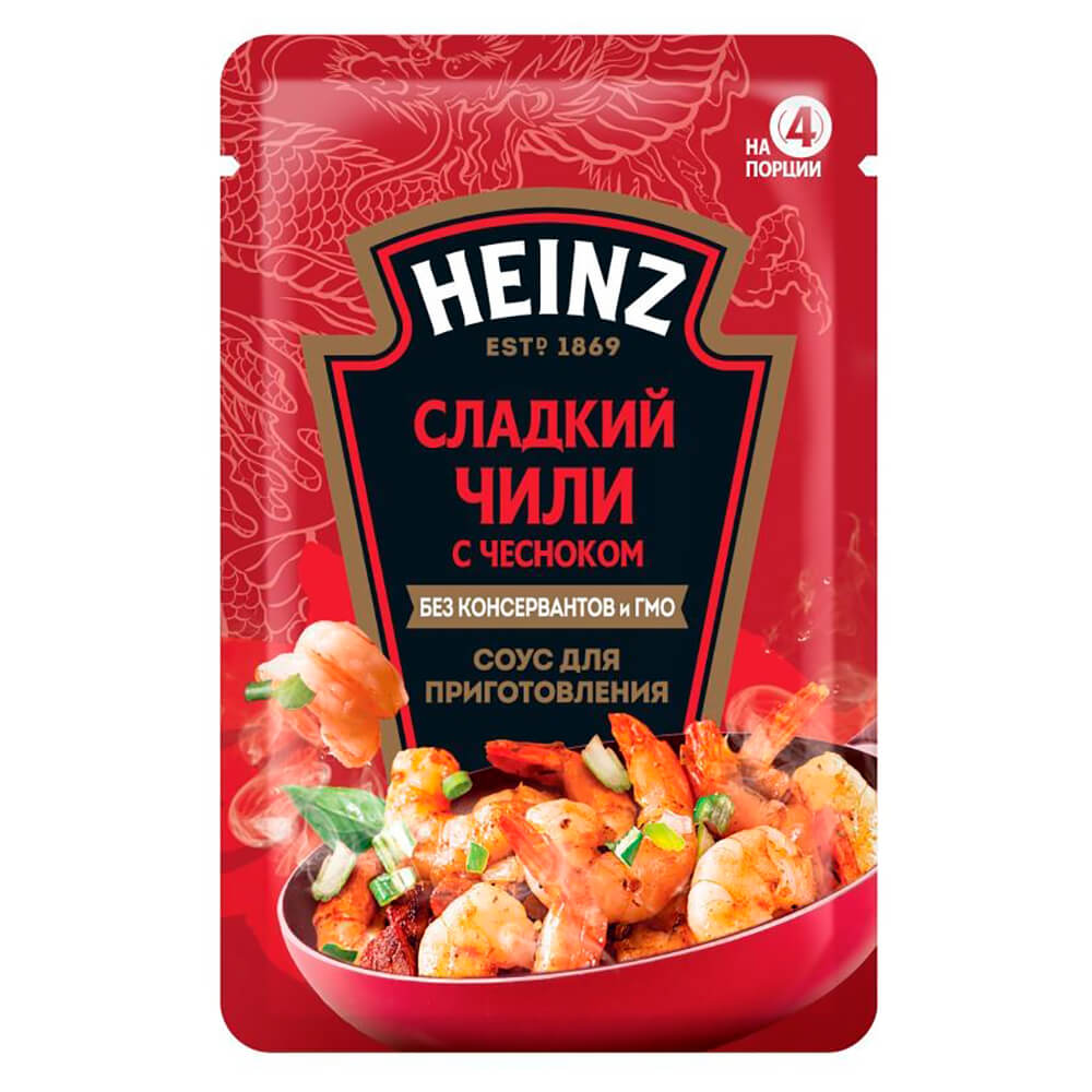 фото Соус heinz сладкий чили с чесноком 120 г