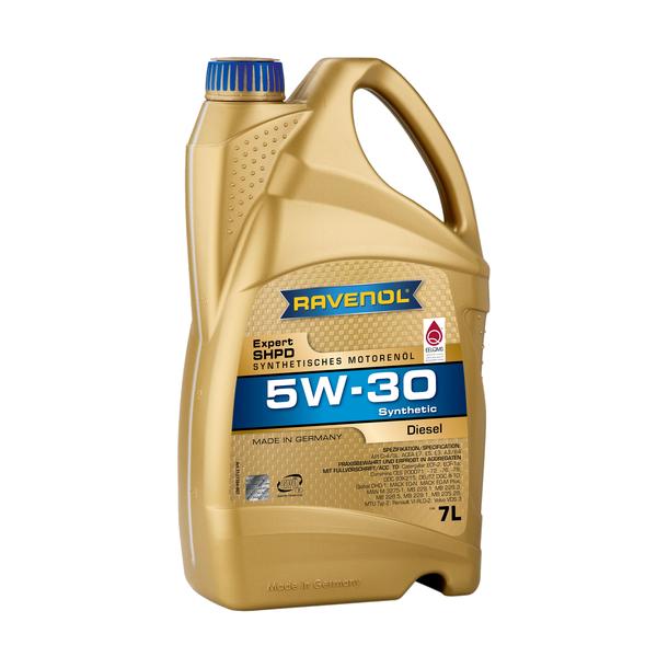 фото Моторное масло ravenol expert shpd 5w30 7 л