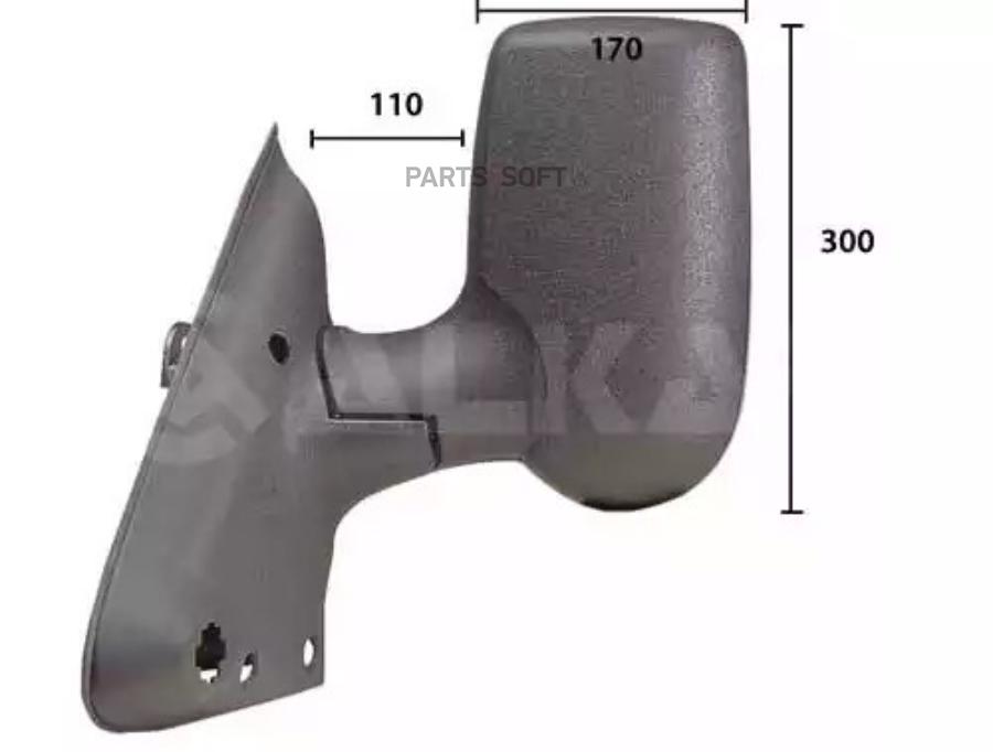 

ALKAR Зеркало заднего вида ALKAR 9201960