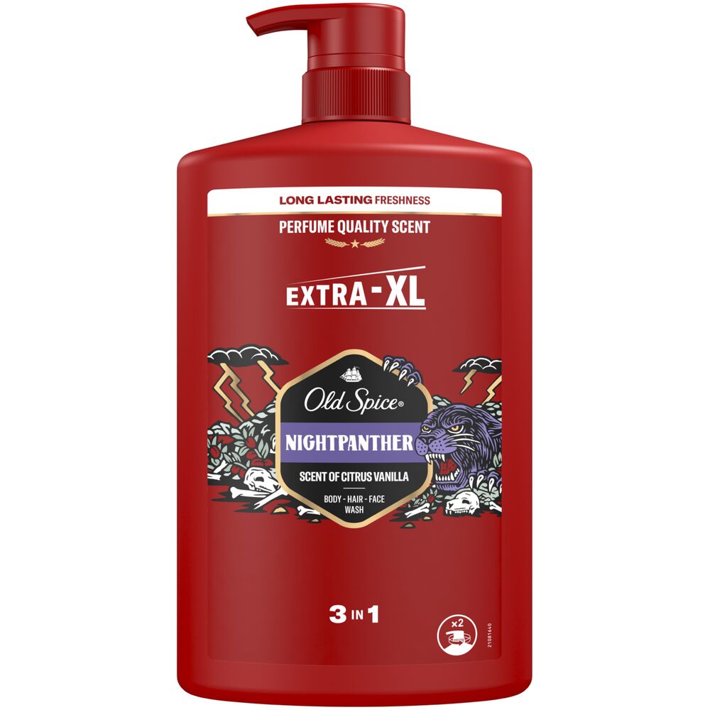 Old Spice Гель для душа 3в1 Nightpanter 1 л