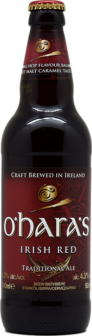 

Пиво O'Hara's Irish Red 0,5л, Красное