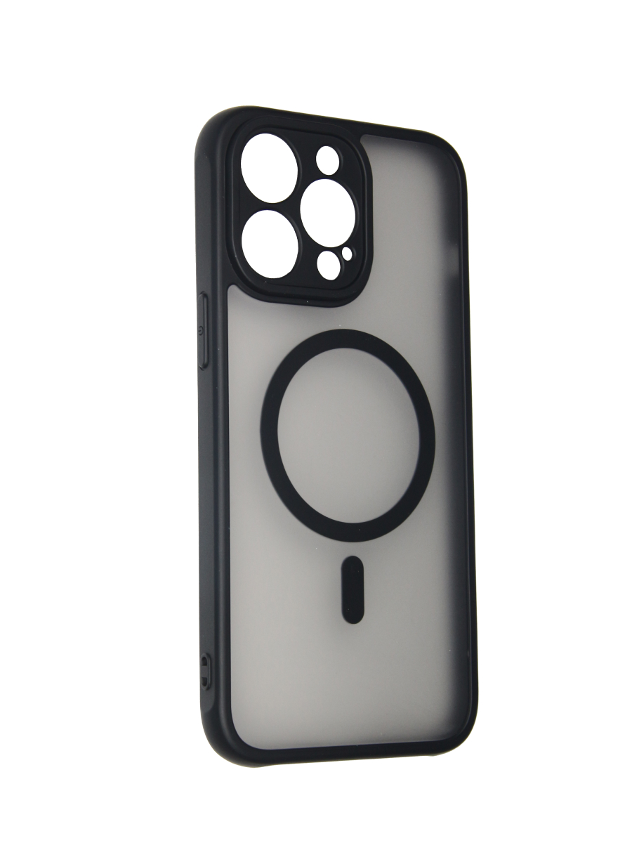 

Чехол Creative Case для iPhone 14 Pro магнитный, совместимый с MagSafe, Черный, iPhone 14 Pro