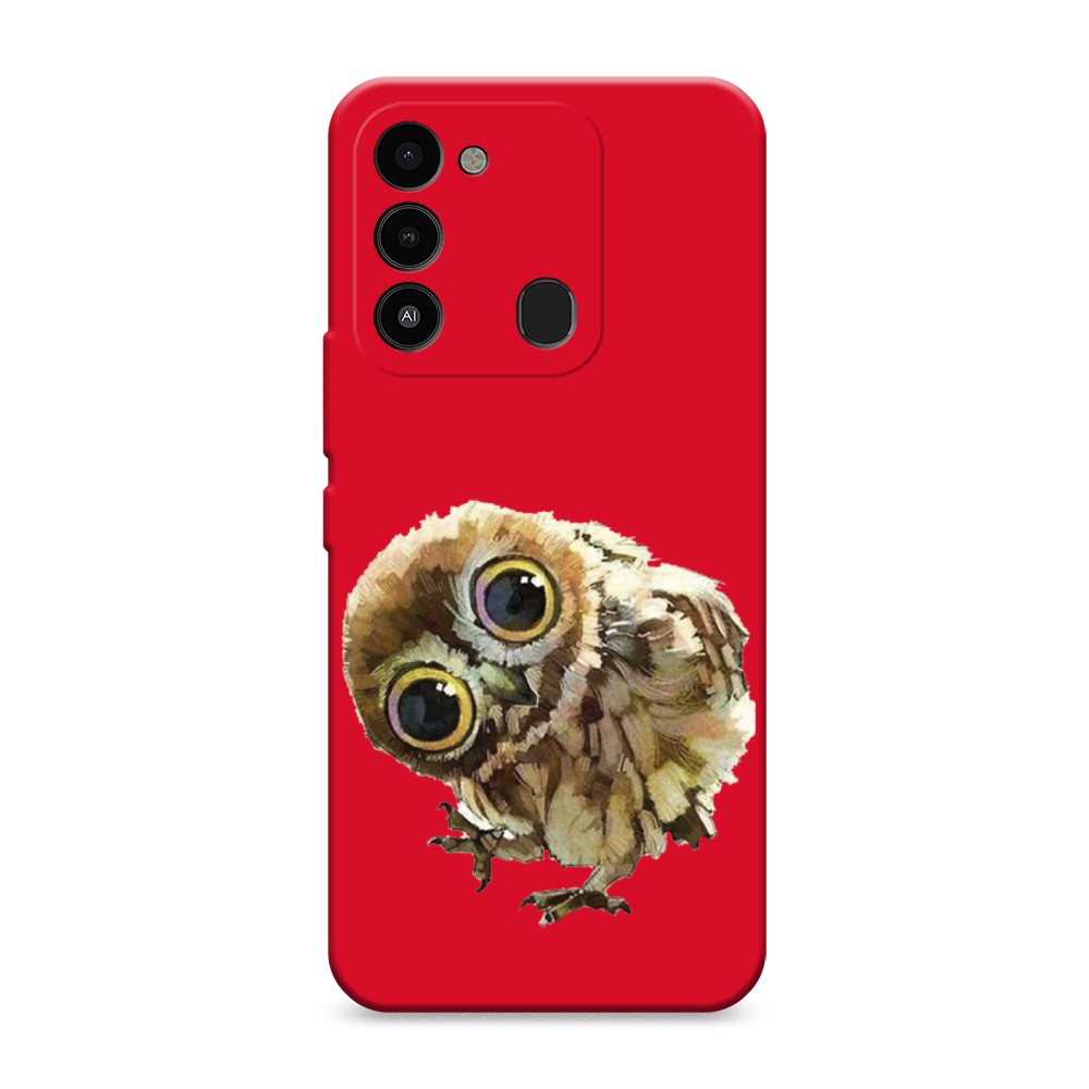 

Чехол Awog 301353-1 для Tecno Spark Go 2022, Spark 8C, Spark 9 "Любопытный совенок", Коричневый;белый;прозрачный, 301353-1