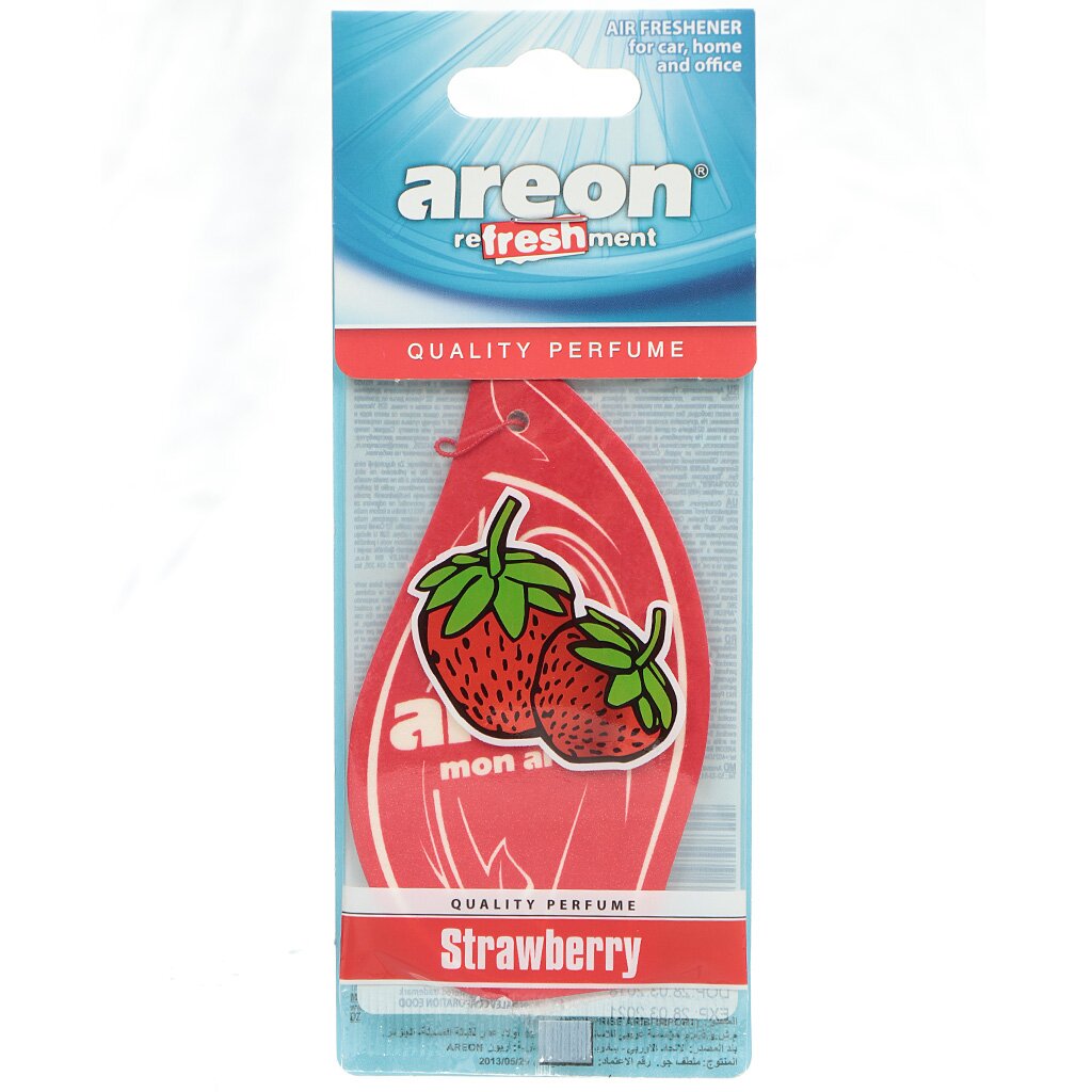 

Ароматизатор в машину Areon 704-045-317/704-045-17 клубника