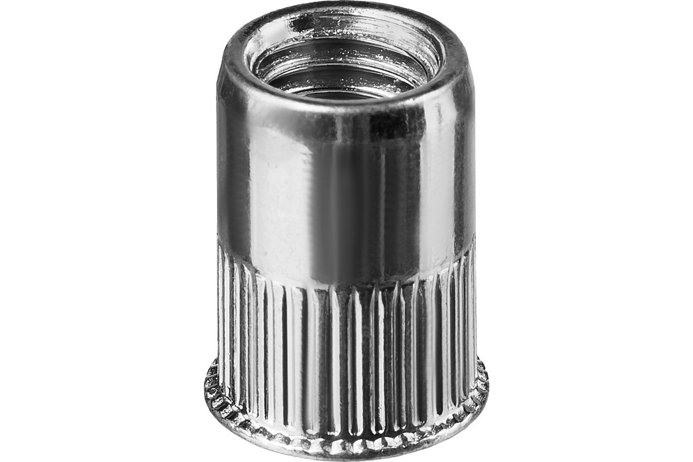 KRAFTOOL Nut-R М6 резьбовые заклепки стальные с насечками уменьш. бортик 311708-06