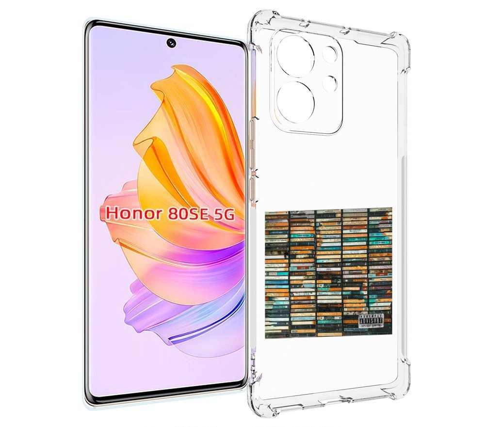 

Чехол MyPads 2004 Скриптонит для Honor 80 SE, Прозрачный, Tocco