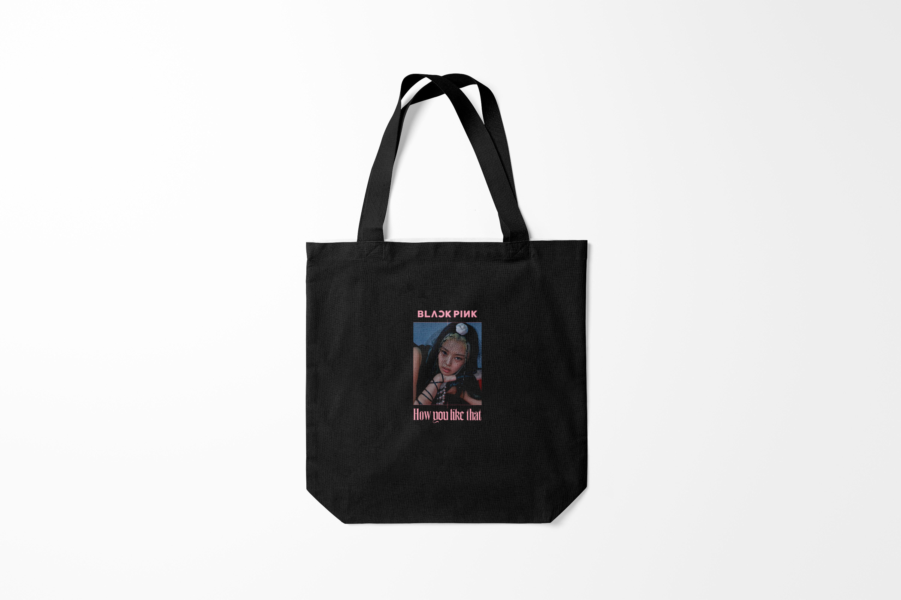 

Сумка шoппер унисекс Burnettie BLACKPINK Jennie, черный, BLACKPINK Jennie