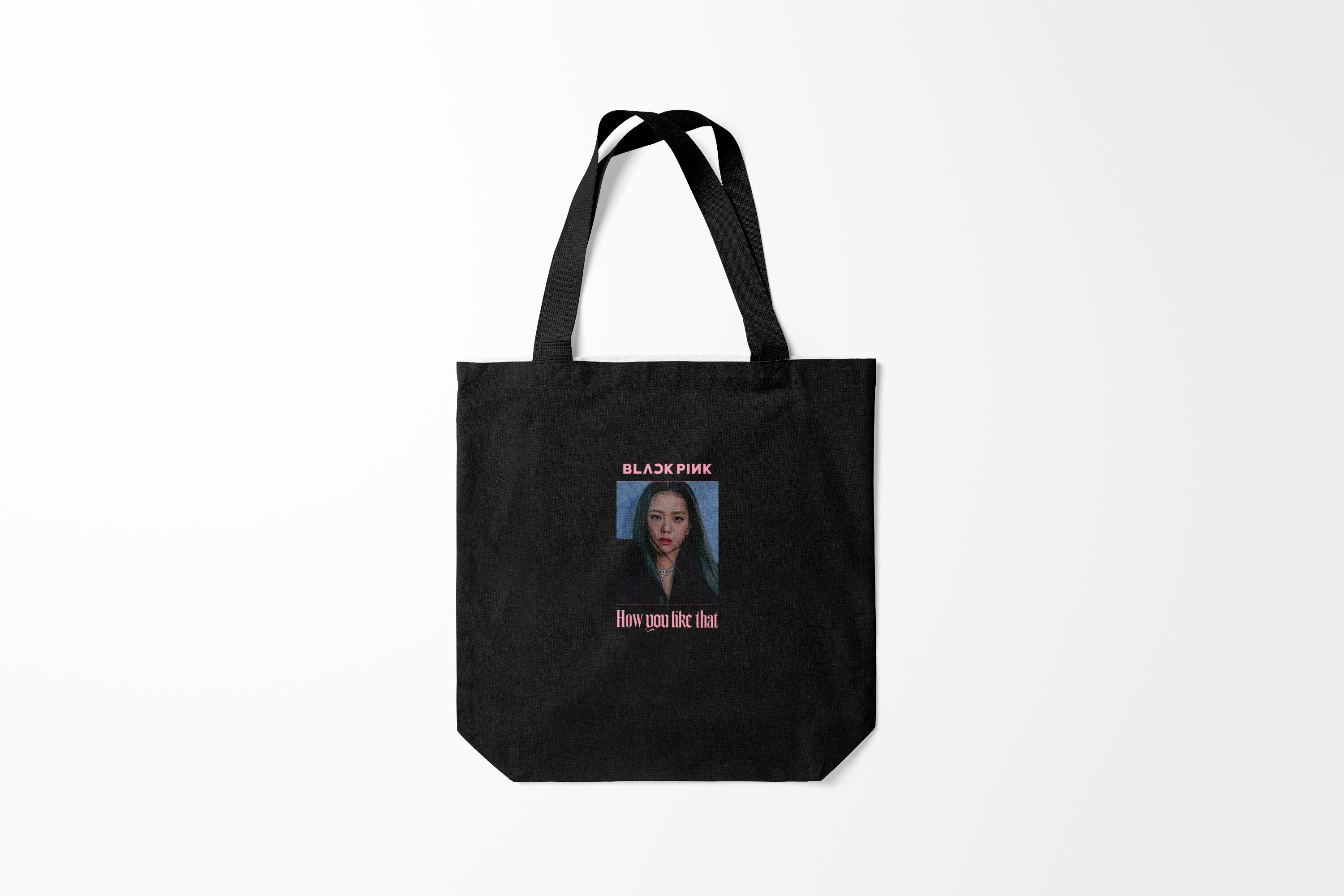 

Сумка шoппер унисекс Burnettie BLACKPINK Jisoo, черный, BLACKPINK Jisoo
