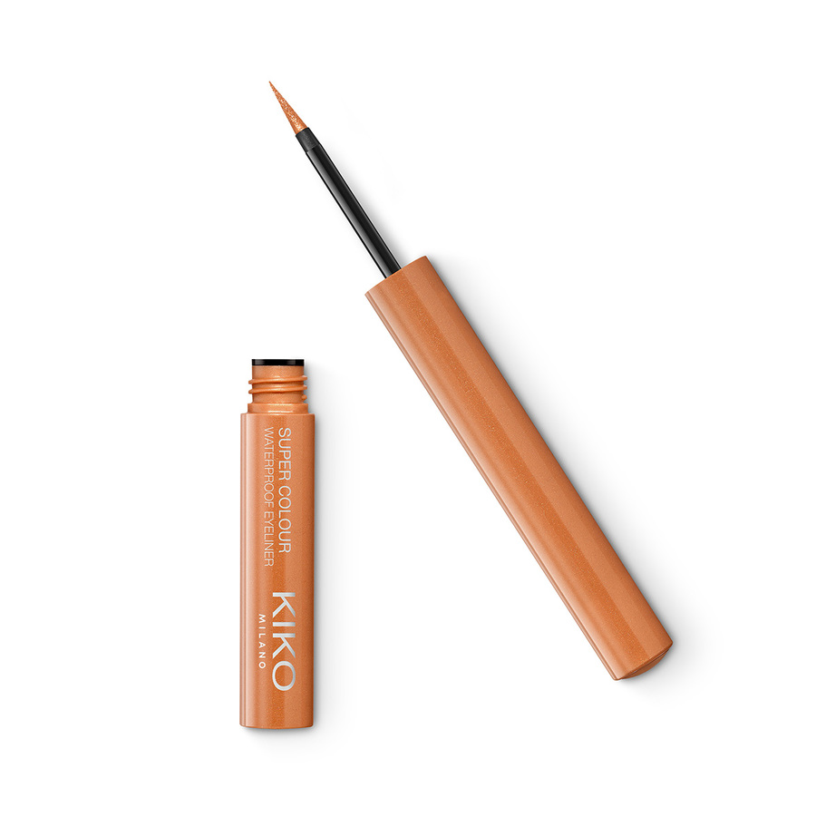 Подводка для глаз Kiko Milano Super colour waterproof eyeliner 03 Светло-Медный 1,7 мл SUPER COLOUR WATERPROOF EYELINER/ВОДОСТОЙКАЯ ПОДВОДКА ДЛЯ ГЛАЗ ЯРКИХ НАСЫЩЕННЫХ ОТТЕНКОВ коричневый