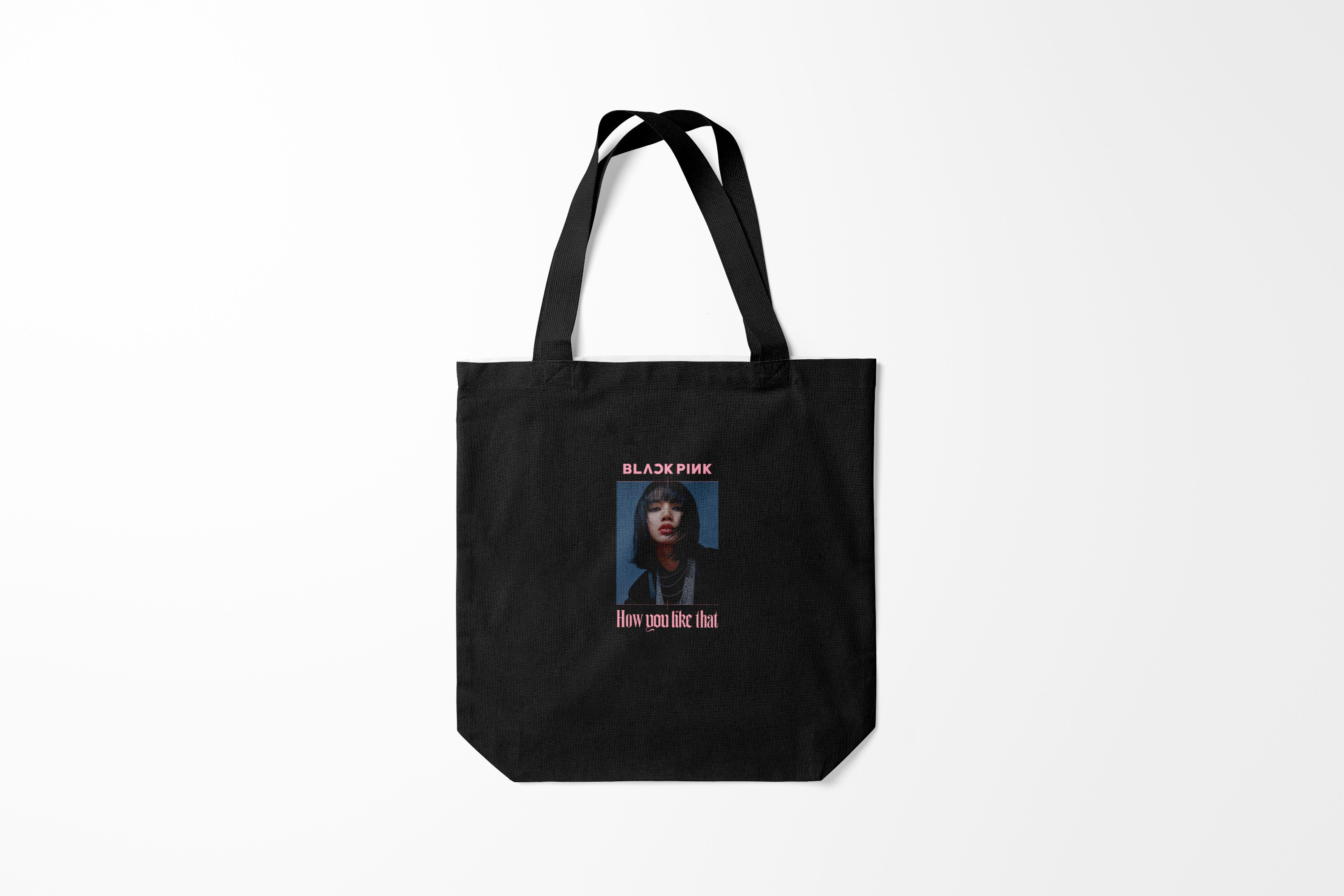 

Сумка шoппер унисекс Burnettie BLACKPINK Lisa, черный, BLACKPINK Lisa