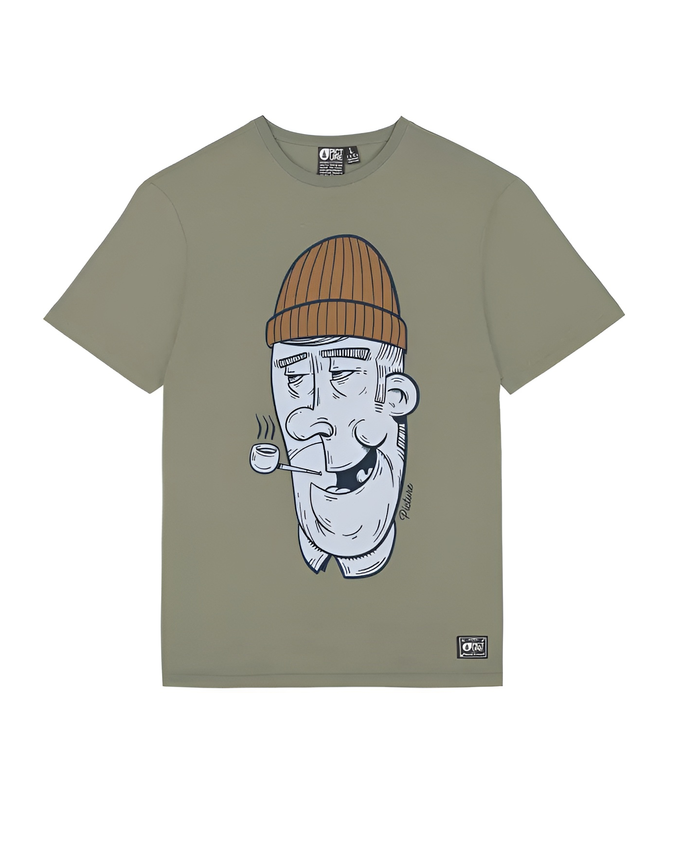 Футболка мужская Picture Organic PIPE TEE зеленая L