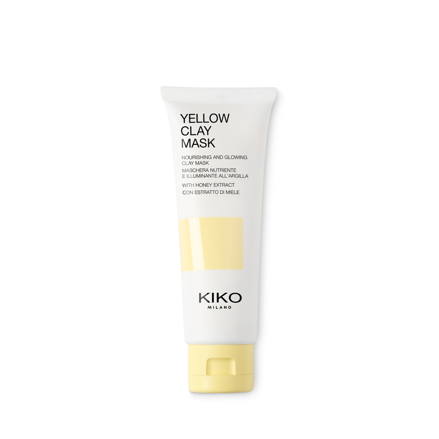 Маска из желтой глины Kiko Milano Yellow clay mask 50 мл babor крем маска для умывания с глиной cleanformance clay multi cleanser 50 мл