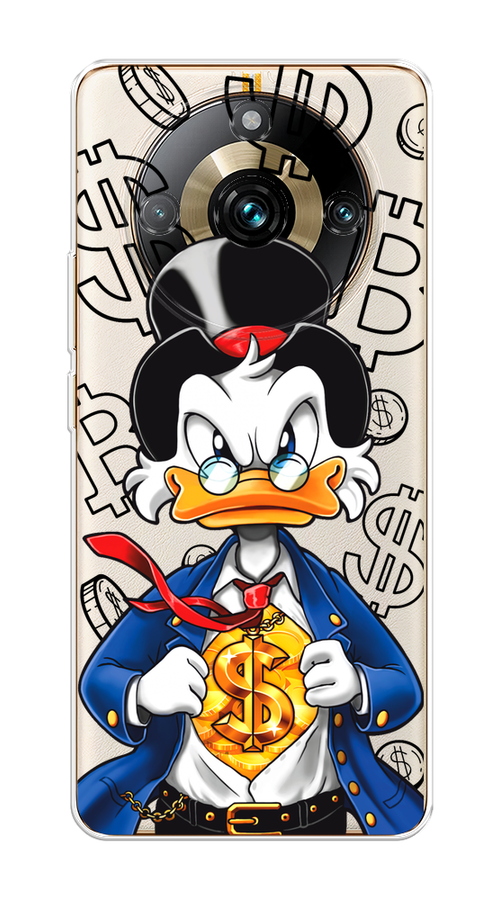 

Чехол на Realme 11 5G "Scrooge Goldman", Черный;белый;синий, 2514150-1