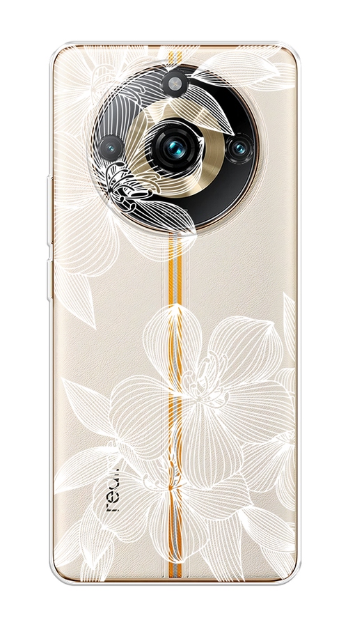 

Чехол на Realme 11 5G "Крокус", Белый;прозрачный, 2514150-1