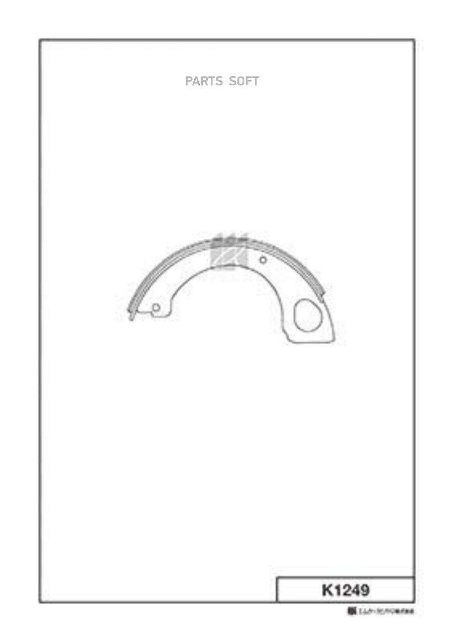 

Тормозные колодки Kashiyama барабанные K1249